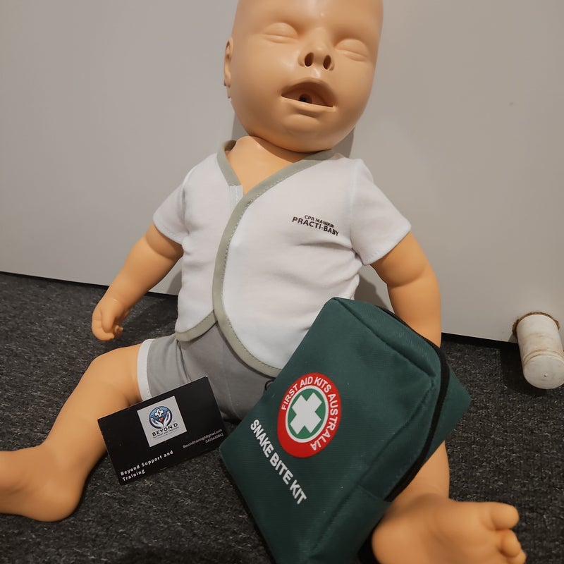 First aid course training in progress
